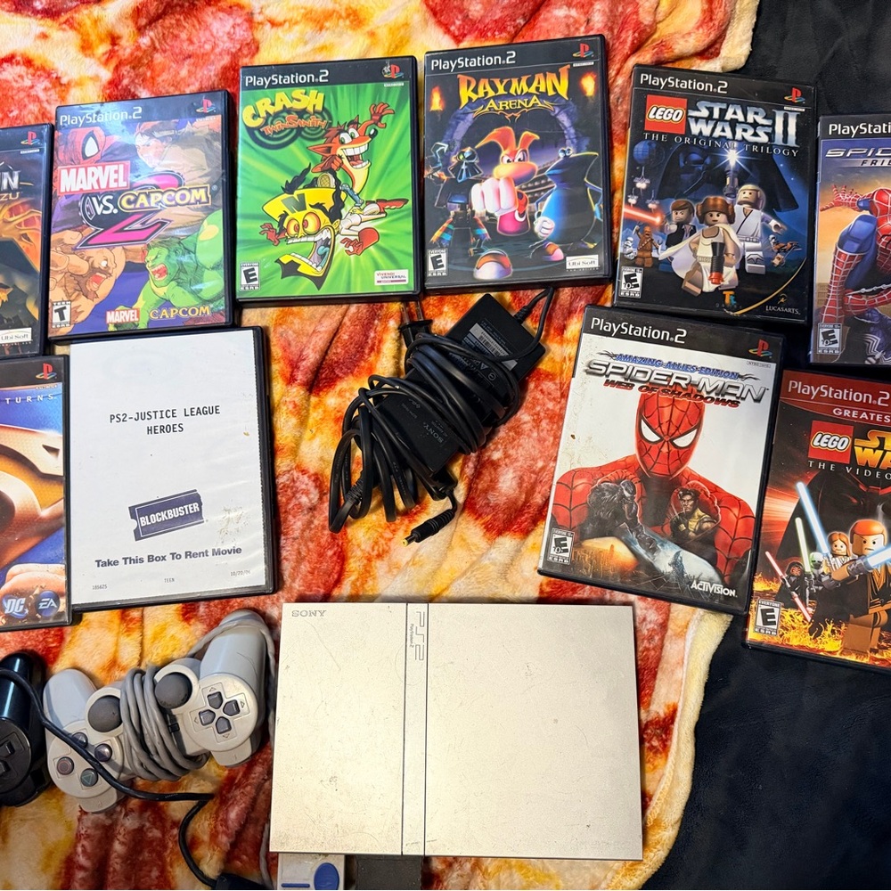 Sony PlayStation 2 Slim Console - Silver